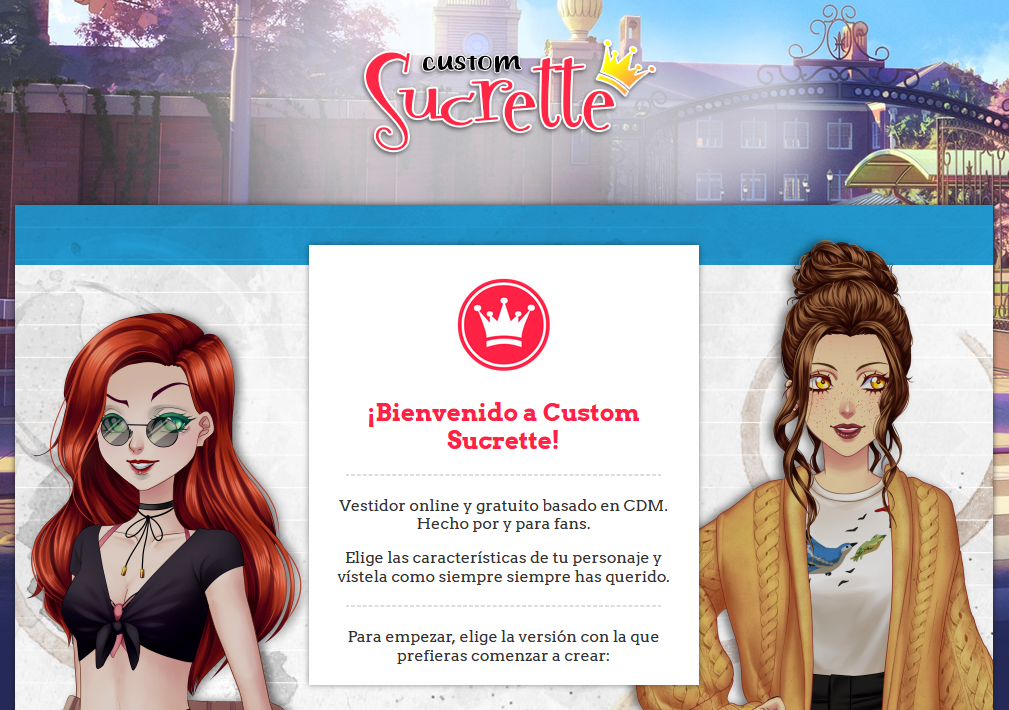 Custom Sucrette - Crea y personaliza a la Sucrette de tus sueños